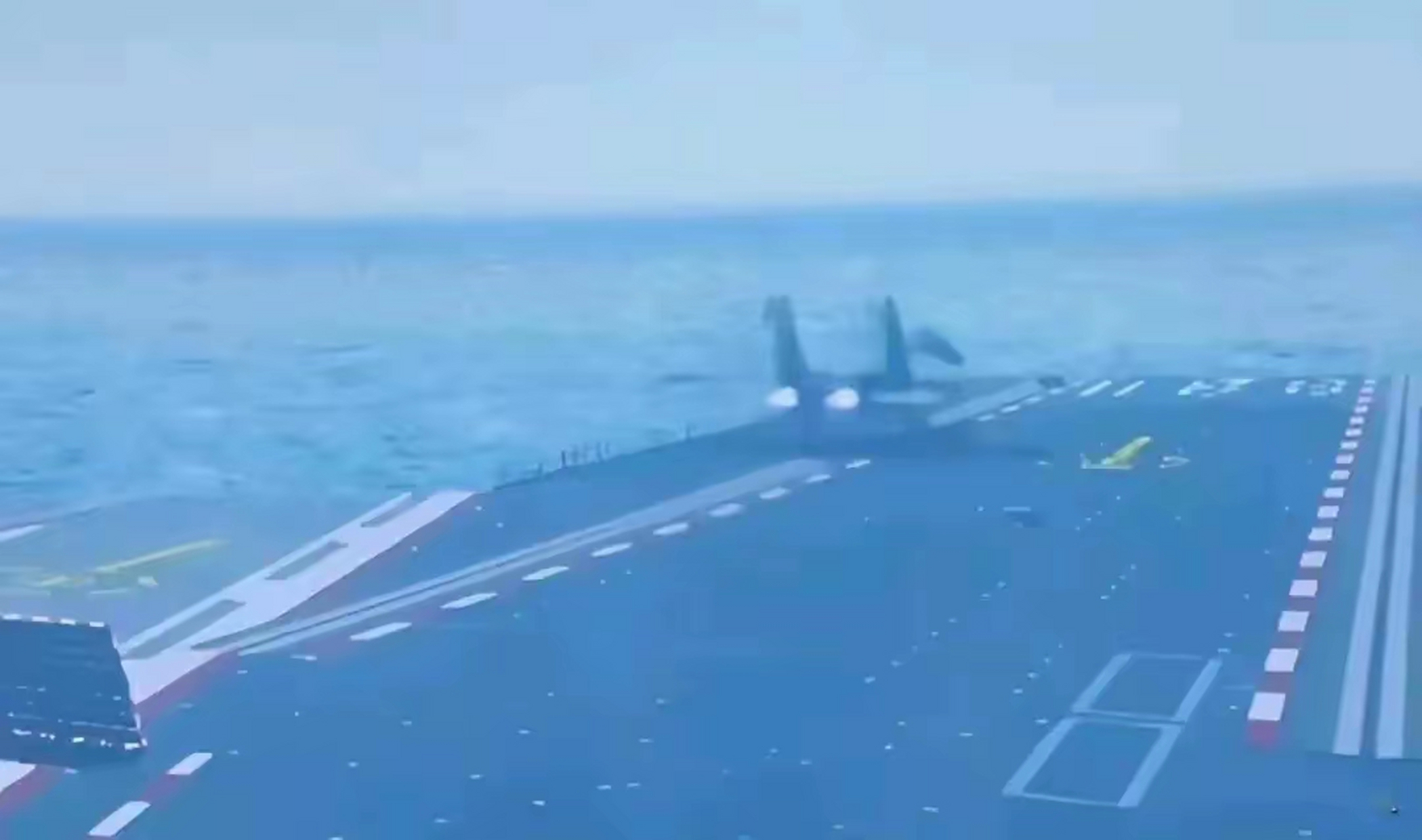 福建艦首次彈射殲-15，揭示中國海軍邁向新時代的里程碑事件，福建艦首次彈射殲-15，中國海軍新時代的里程碑事件