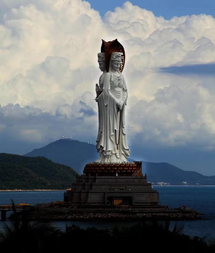 南海觀(guān)音，神秘與莊嚴(yán)的海洋圣地，南海觀(guān)音，神秘莊嚴(yán)的海洋圣地